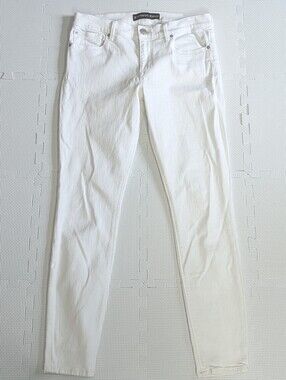 Express Jeans 10R White Legging Midrise Skinny